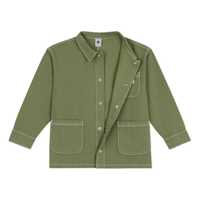 Veste Denim Coton Bio | Khaki