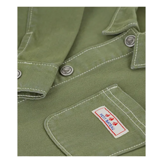 Chaqueta vaquera de algodón orgánico | Khaki
