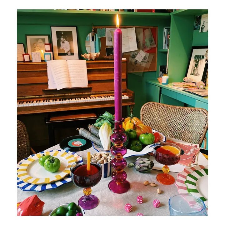 Utopic glass candlestick - Thumbnail 2