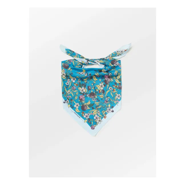 Bromflora-Schal | Blau