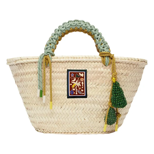 Mini Panier Macramé | Beige