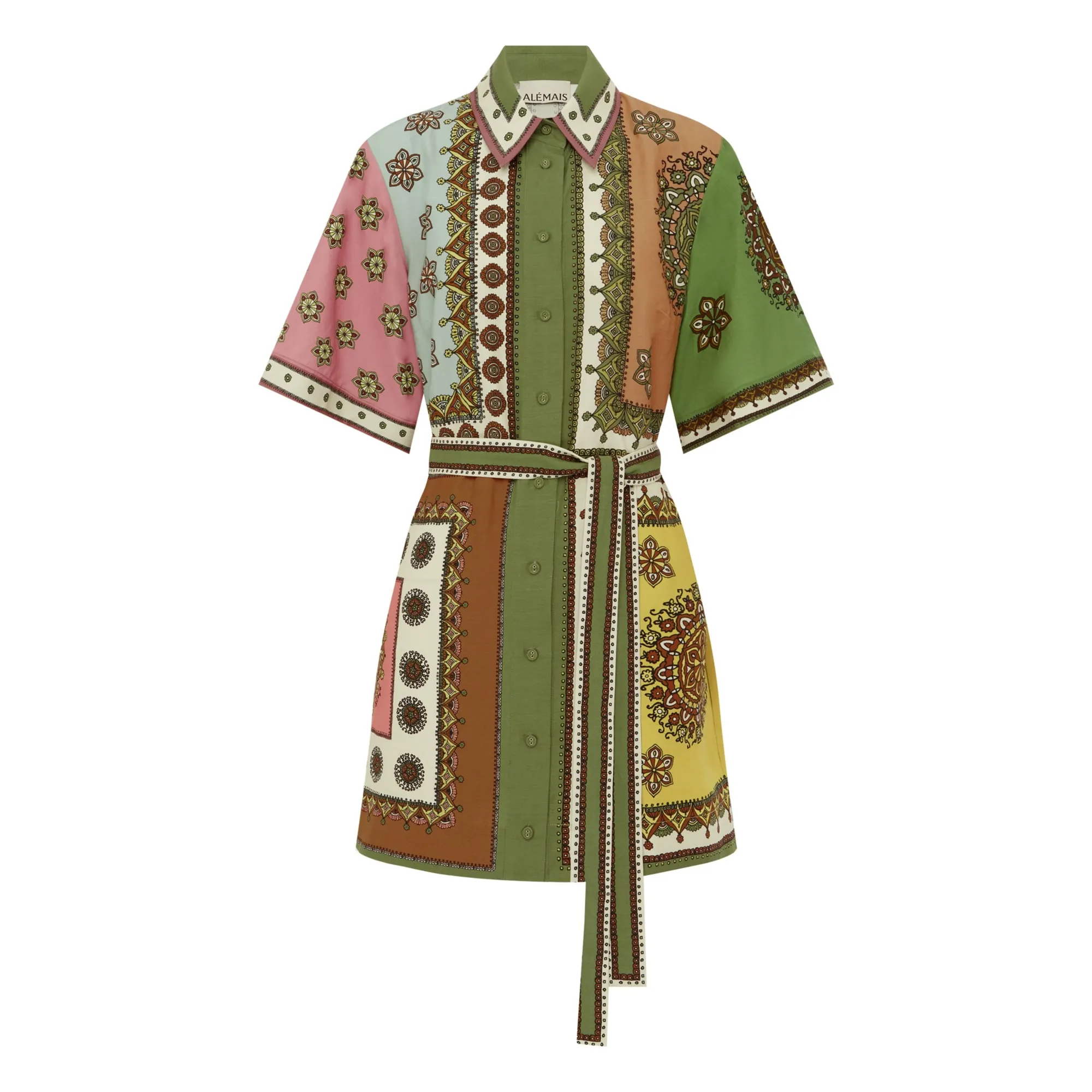 Alémais Green Contina Dress