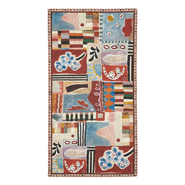 Pareo in cotone organico Michelle | Ruggine