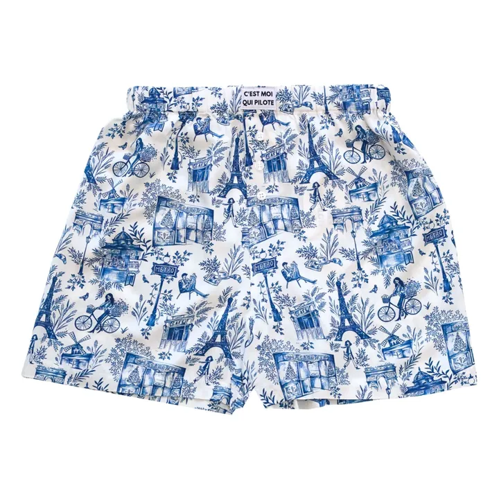 Caleçon Jouy Paris | Bleu- Image produit n°0