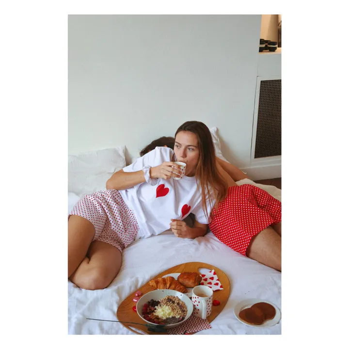 Caleçon Cœurs | Blanc- Image produit n°3