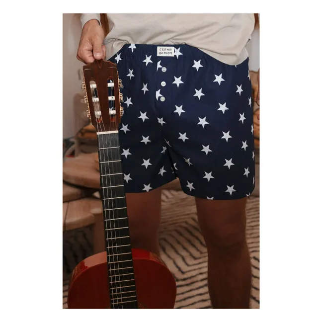 Pantalones estrella | Azul