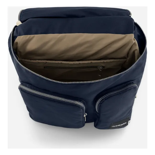 Sac à Dos Abel Fibres Recyclées | Bleu marine