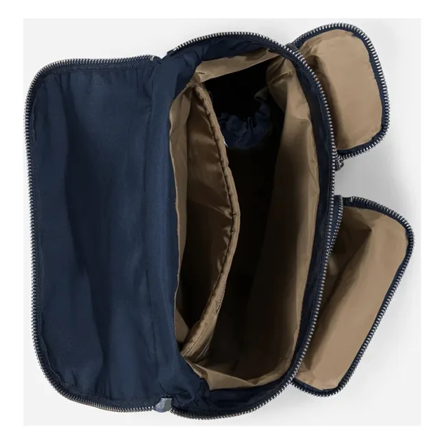 Abel Rucksack Recycelte Fasern | Navy