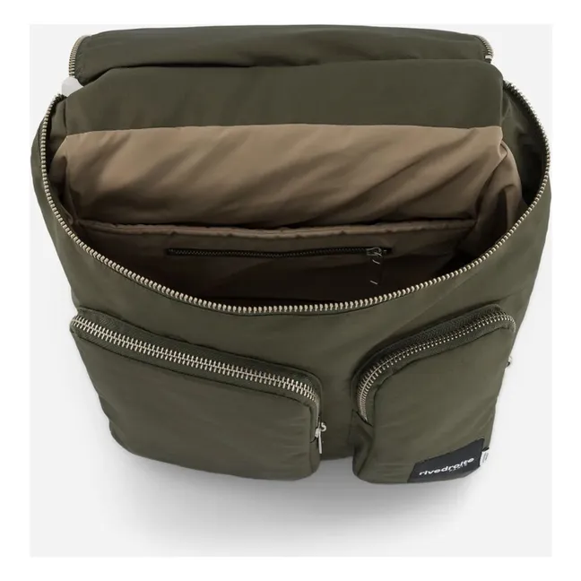 Abel Rucksack Recycelte Fasern | Khaki