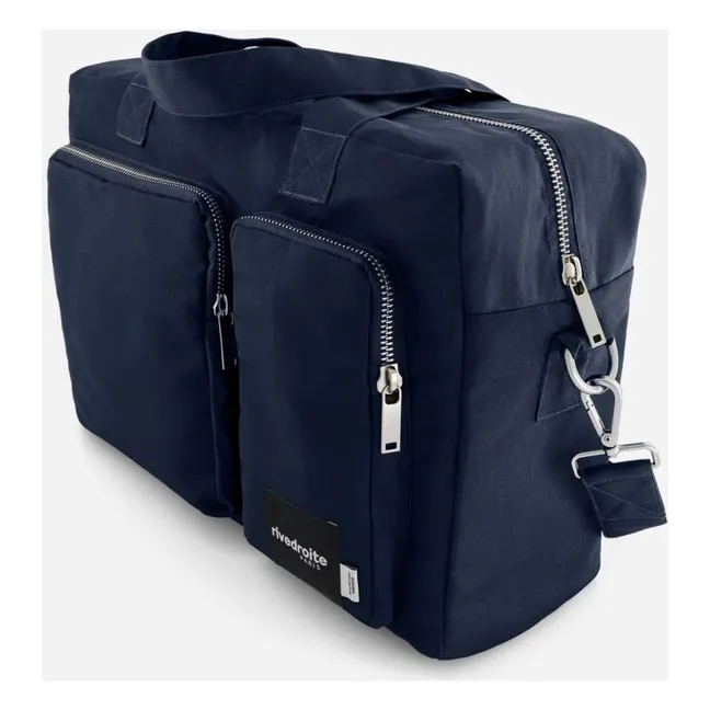 Sac 24 Heures Keller Fibres Recyclées | Bleu marine