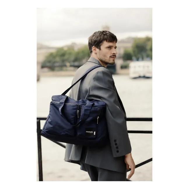 Keller Recycled Fiber 24 Hour Bag | Navy blue