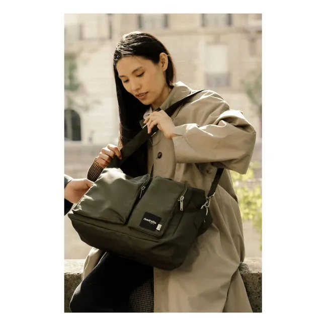 24-Stunden-Tasche Keller Recycelte Fasern | Khaki