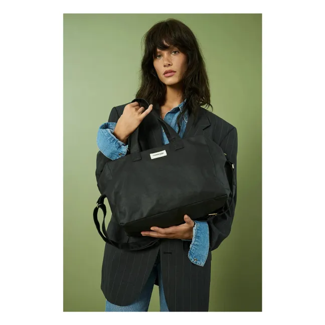 Tasche City Sauval Gewachst | Schwarz