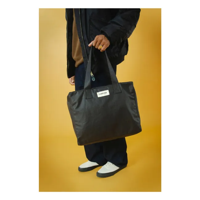 24 Horas Celestins Bolsa Encerada | Negro