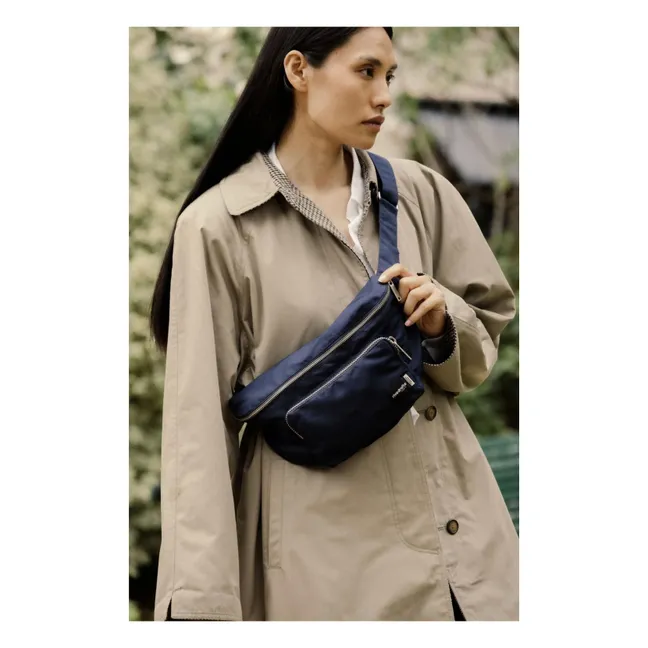 Sac Banane Joly Fibres Recyclées | Bleu marine