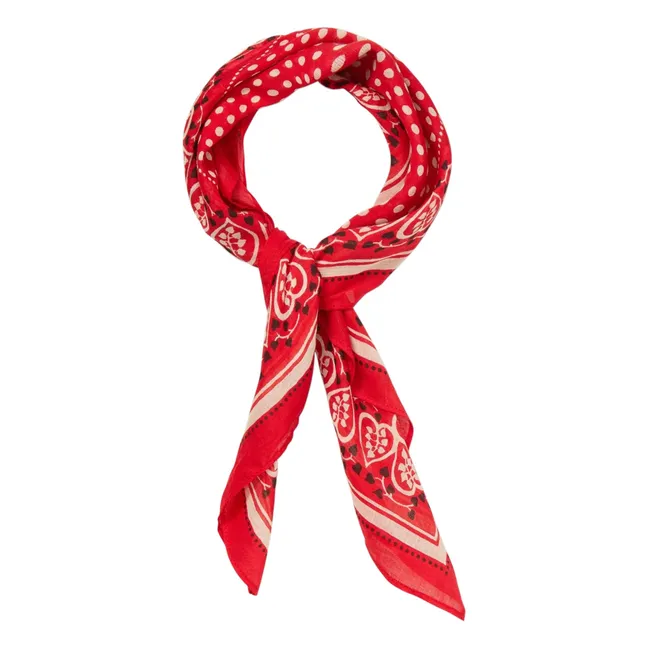 Foulard Hearty | Rouge