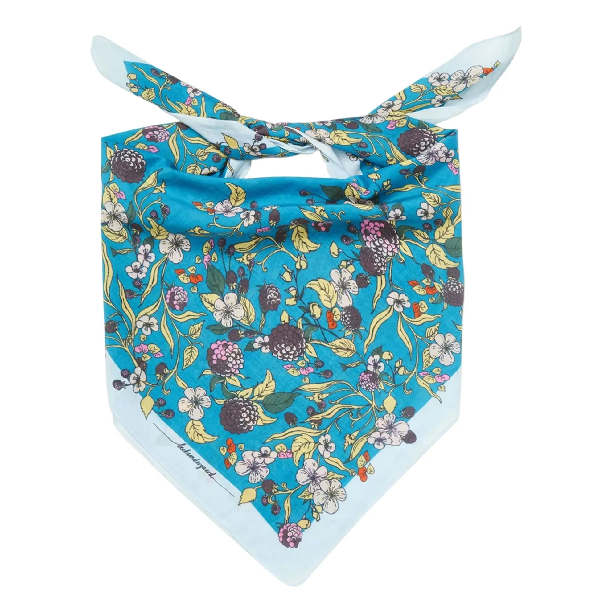 Becksöndergaard Blue Bromflora Scarf