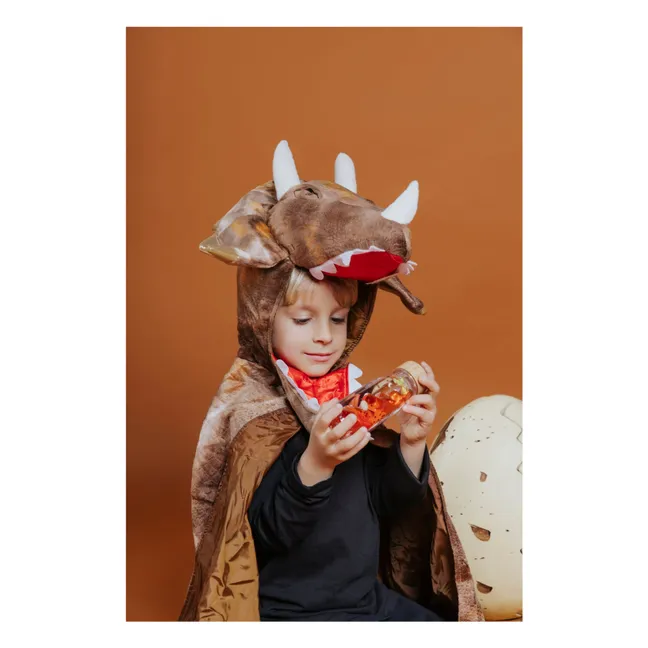 Sensorische Flasche T-Rex | Orange