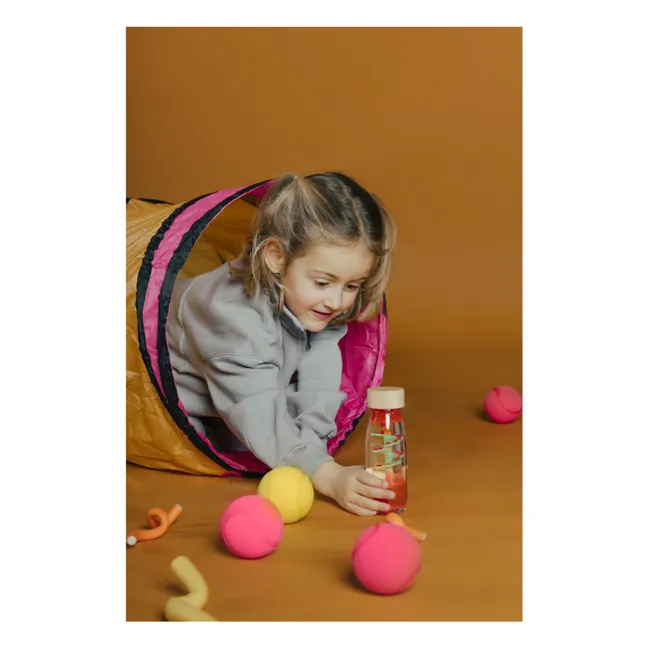Sensorische Spiralflasche | Bonbonfarben
