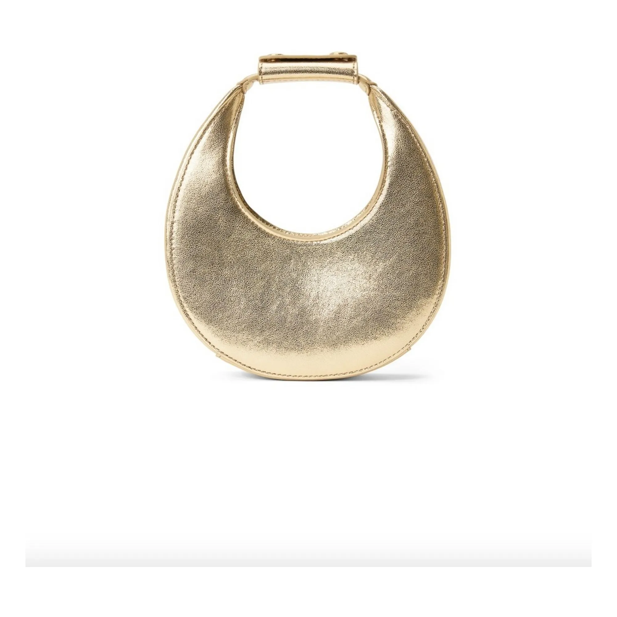 Staud Gold Good Night Moon Bag