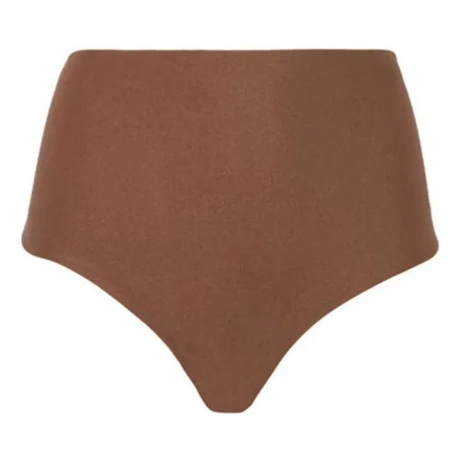 Bas de Maillot Le Taille Haute | Chocolat