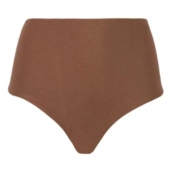 Bas de Maillot Le Taille Haute | Chocolat- Image produit n°0
