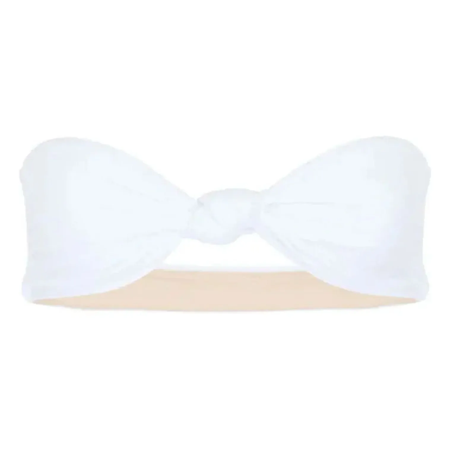 Vanessa Sposi Ivory Le Bandeau Nœud Swimsuit Top