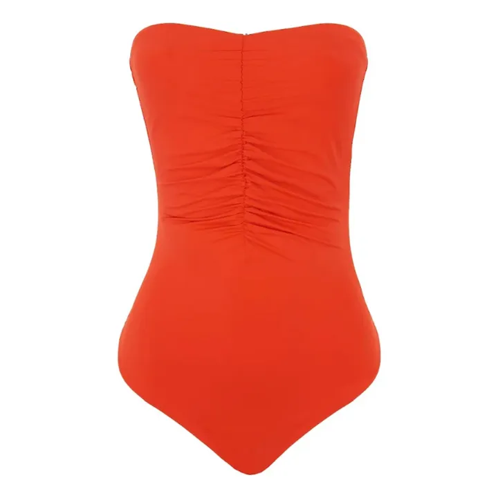 Maillot Une Pièce Le Bustier | Rouge- Image produit n°0