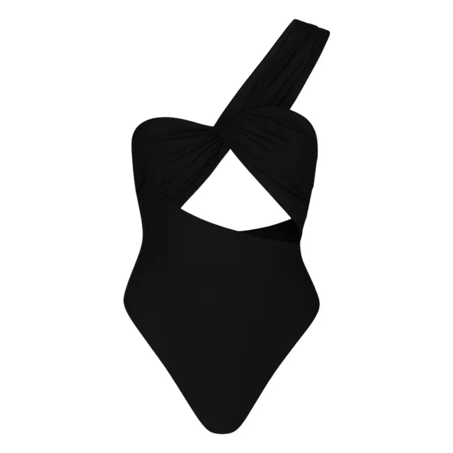 Traje de baño de una pieza The Trikini | Negro