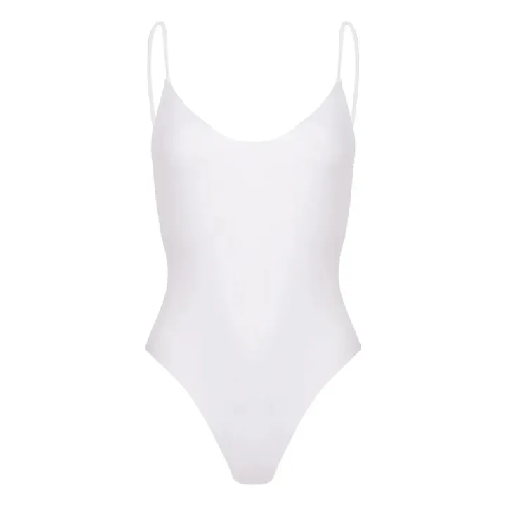 Maillot Une Pièce Le Classique | Ivoire- Image produit n°0