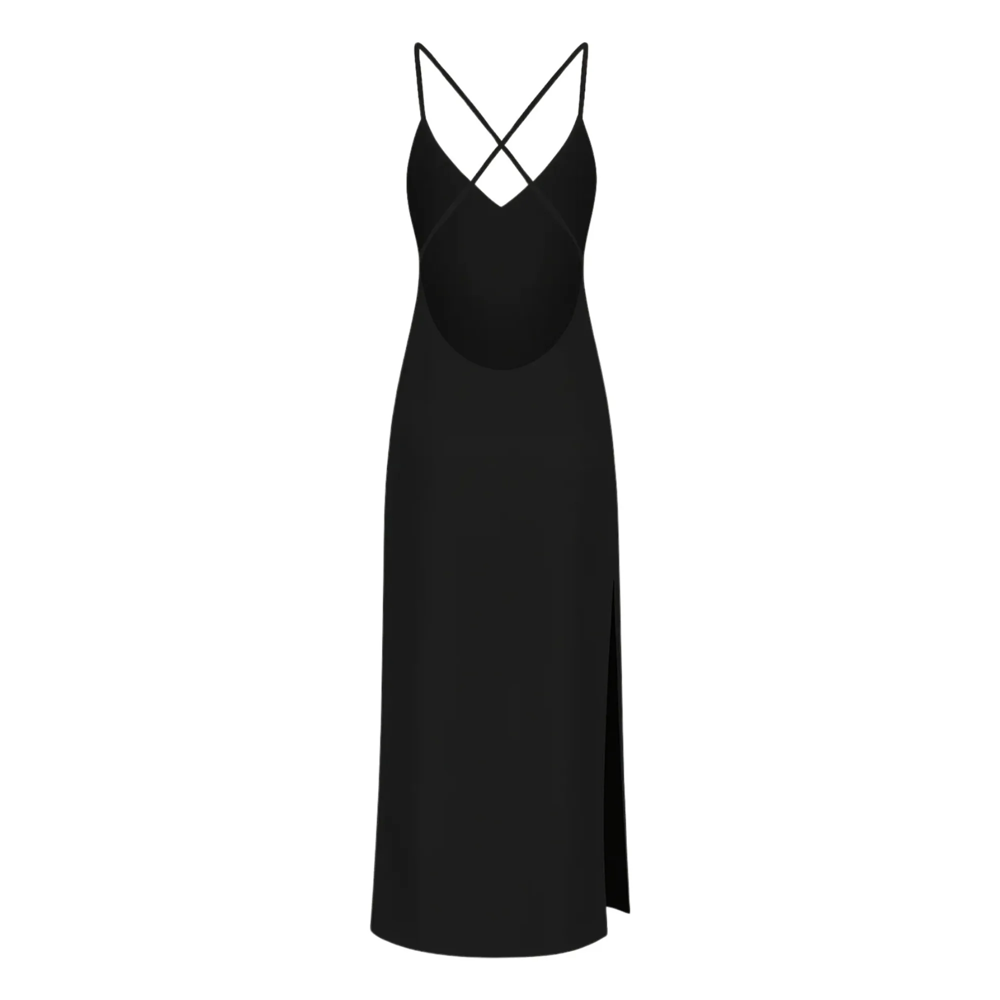Vanessa Sposi Black The Slip Dress