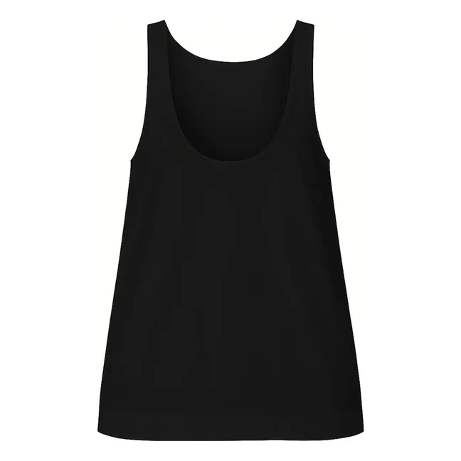 La Popeline Mini Dress | Black