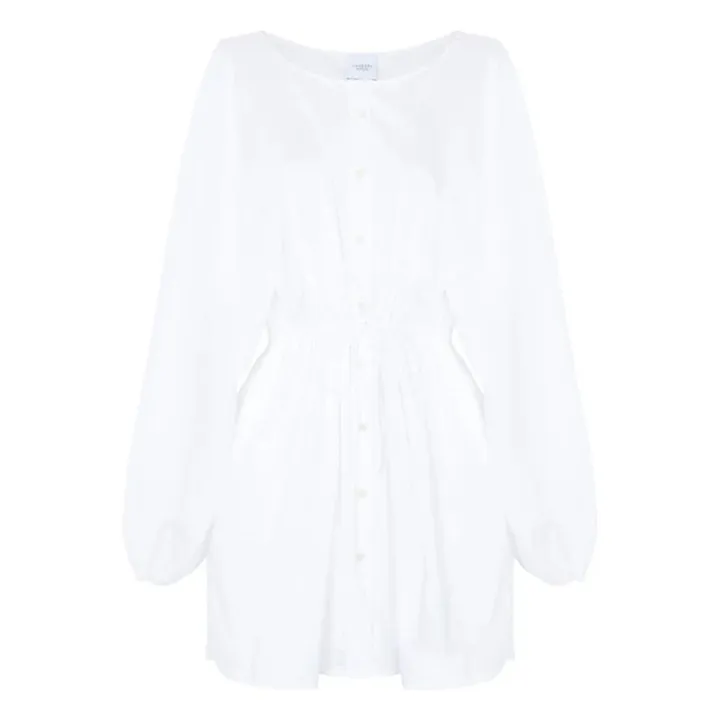 Robe La Volumineuse Mini | Ivoire- Image produit n°0