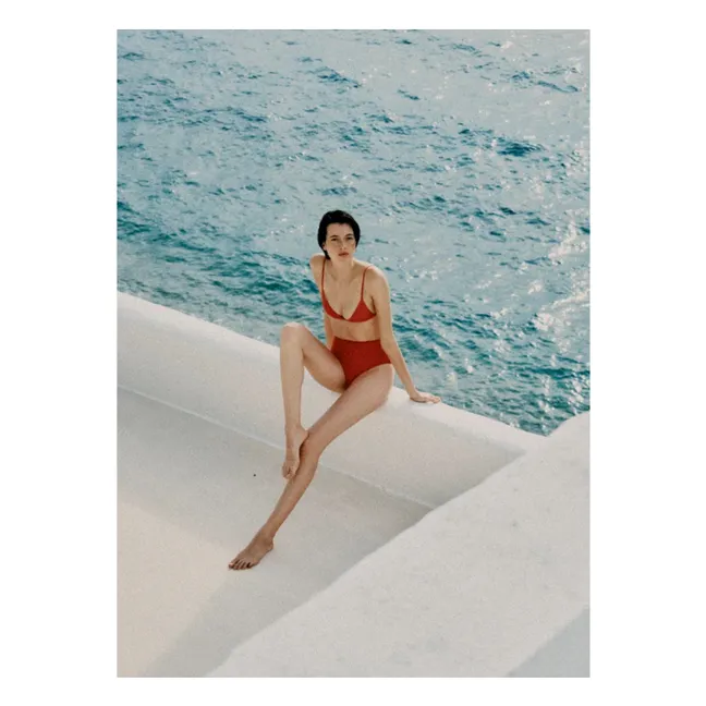 Haut de Maillot Le Triangle | Rouge