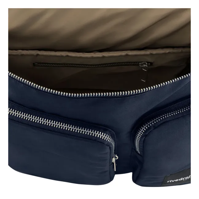 Abel Rucksack Recycelte Fasern | Navy