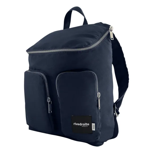 Abel Rucksack Recycelte Fasern | Navy