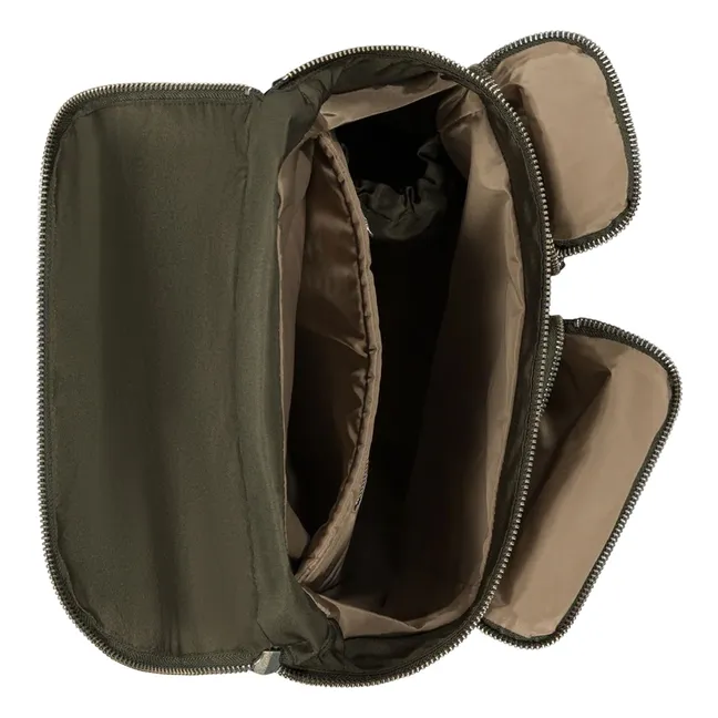 Abel Rucksack Recycelte Fasern | Khaki