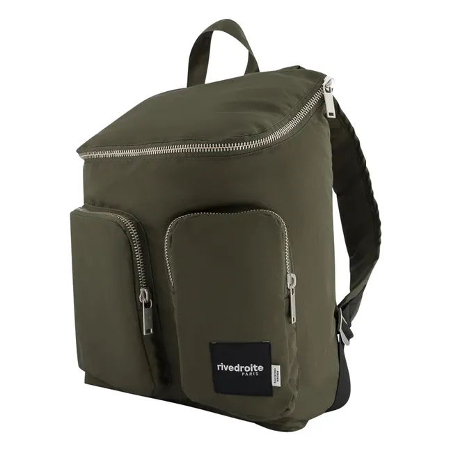 Abel Rucksack Recycelte Fasern | Khaki