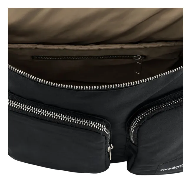 Abel Backpack Recycled Fiber | Black