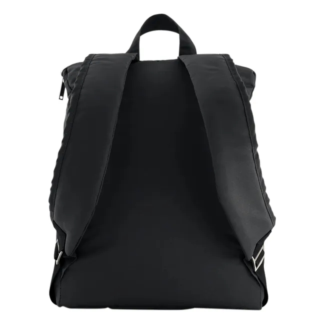 Abel Rucksack Recycelte Fasern | Schwarz