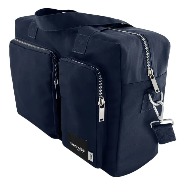 Sac 24 Heures Keller Fibres Recyclées | Bleu marine