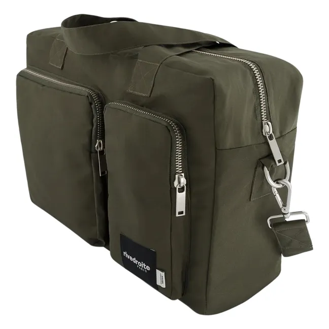 24-Stunden-Tasche Keller Recycelte Fasern | Khaki