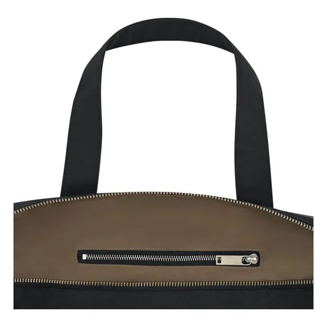 Bolsa 24 horas Keller Fibras recicladas | Negro