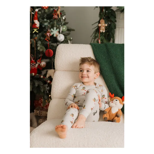 Pijama Carlins de algodón ecológico | Gris