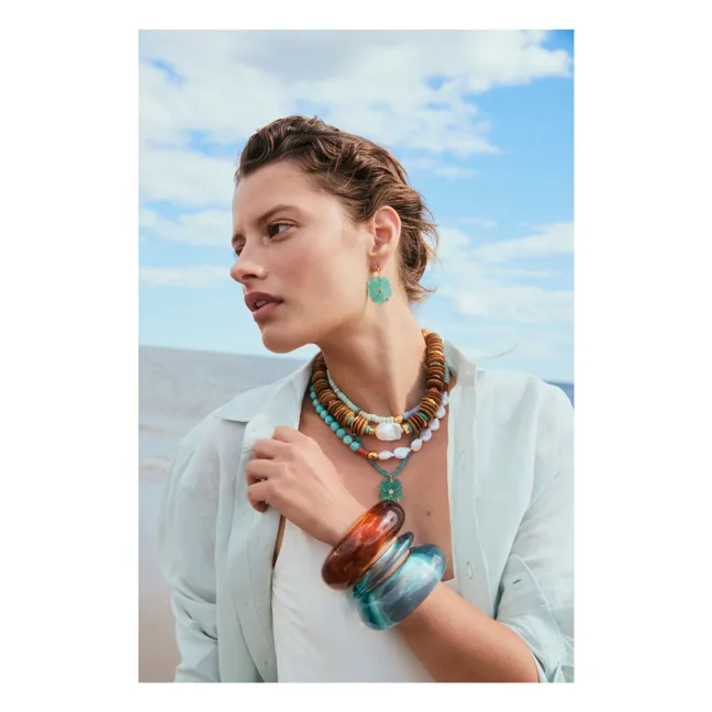 Bow bracelet | Brown