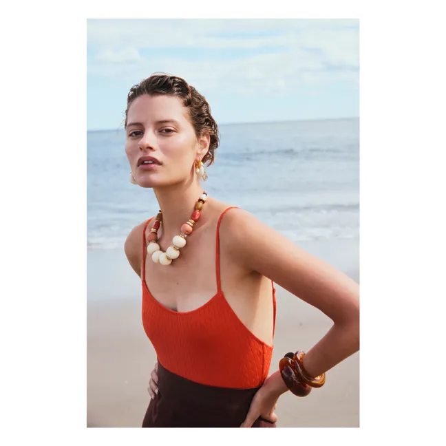 Bow bracelet | Brown