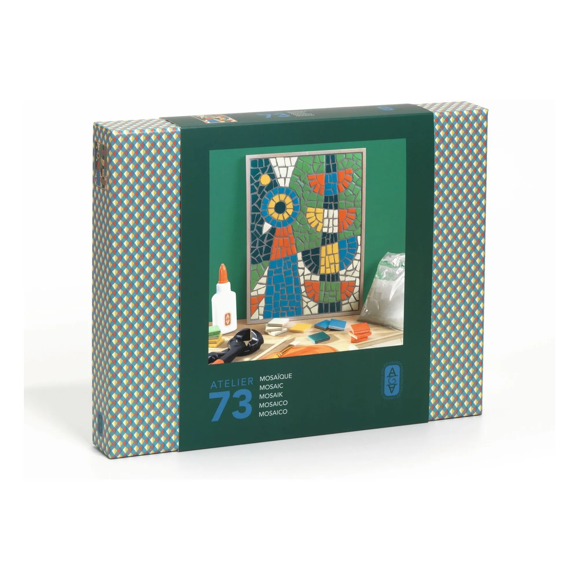 Djeco Multicoloured Atelier 73 Mosaics