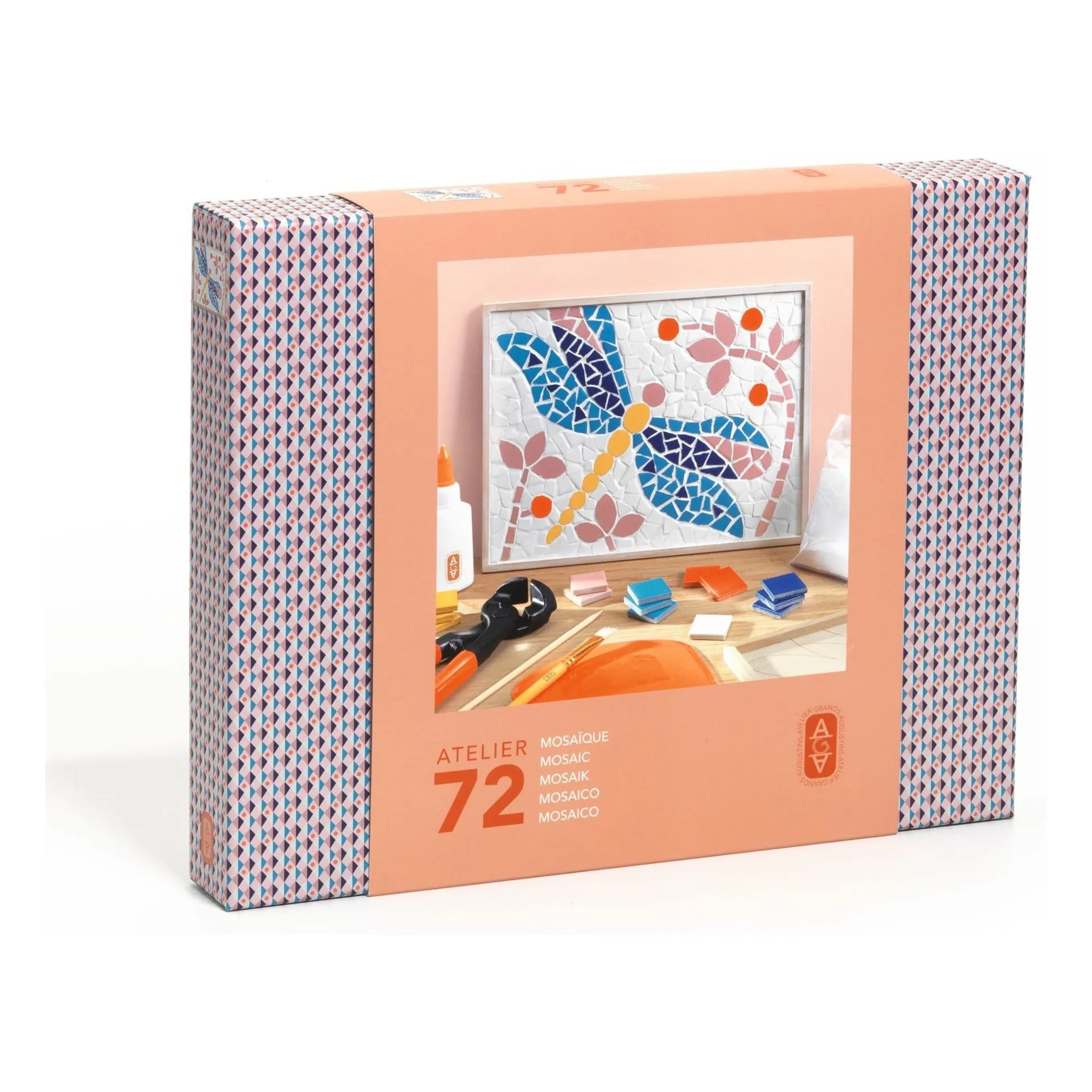 Djeco Multicoloured Workshop 72 Mosaics