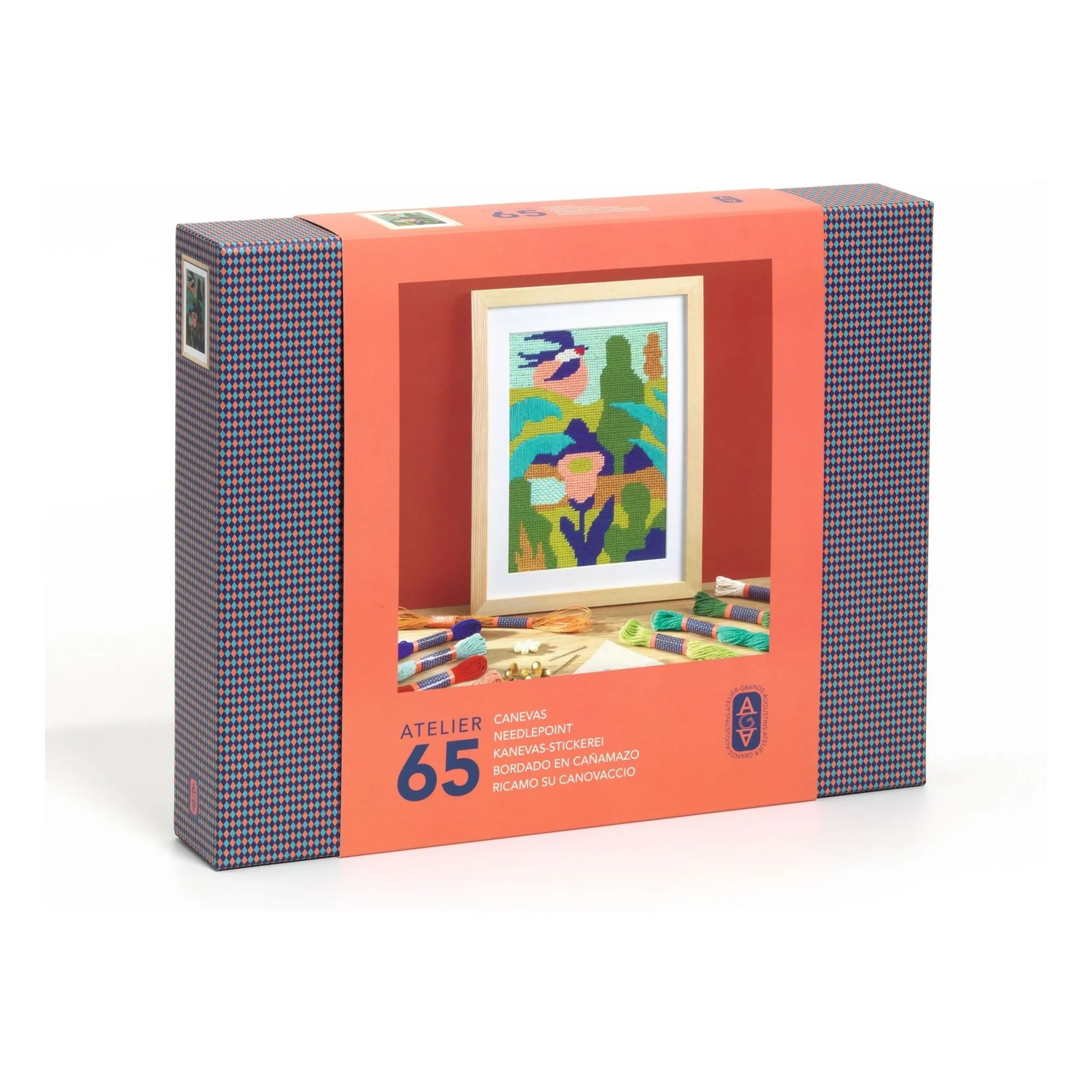 Djeco Multicoloured Workshop 65 Canvas