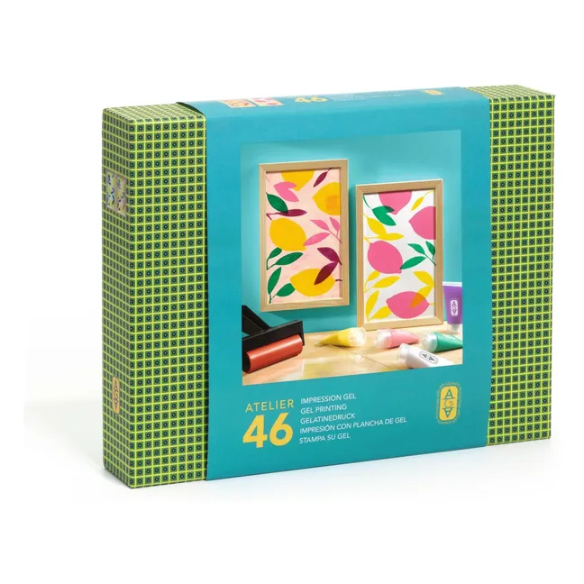Workshop 46 - Gel printing 
